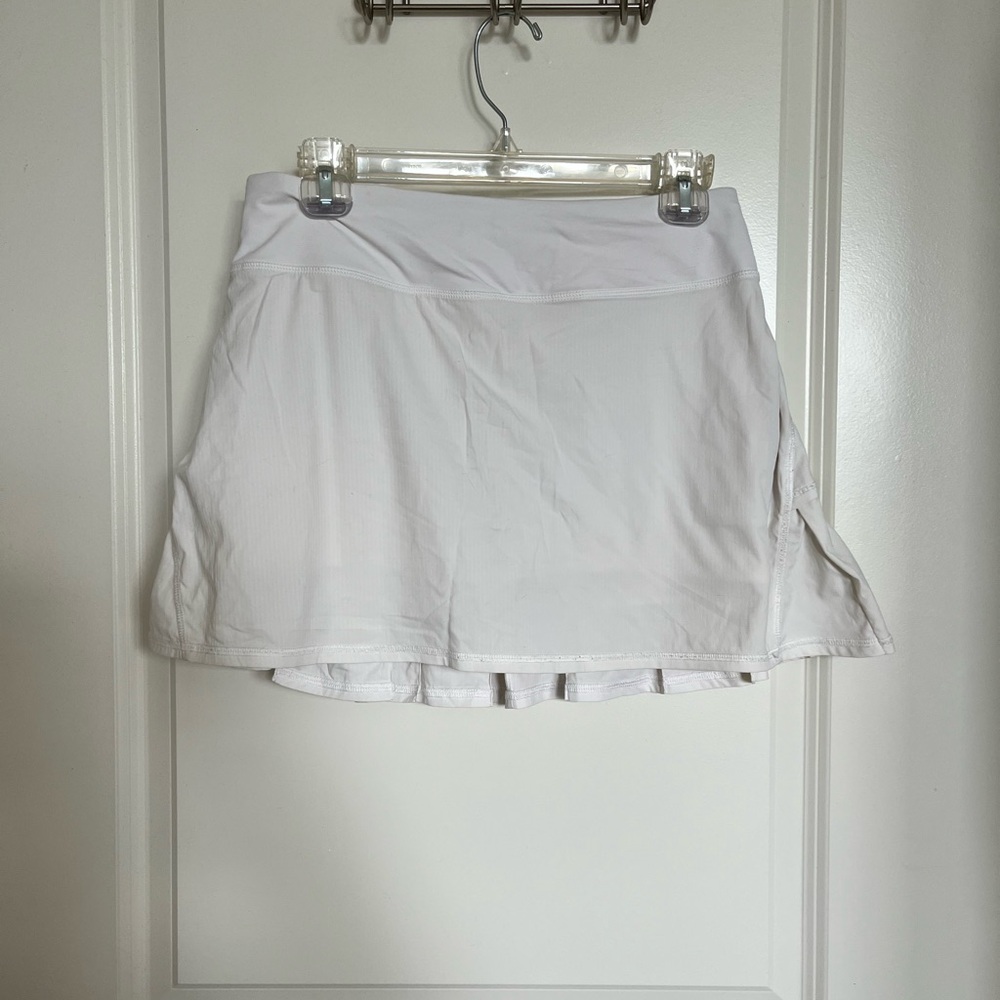 Lululemon Athletica Classic White Skirt